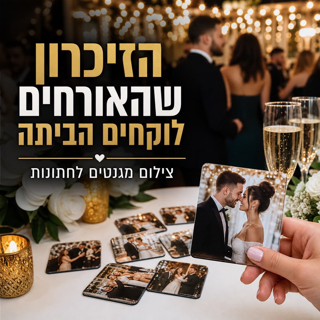 מגנטים לחתונות